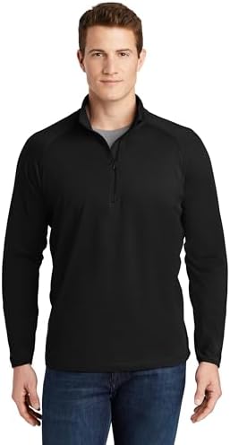 SPORT-TEK Women's Sport-Wick Stretch Quarter Zip Pullover